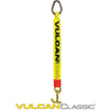 VULCAN Single Leg Web Strap with Forged T/J Combination Hook - 47 Inch - Classic Yellow - 4,700 Pound Safe Working Load