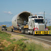 VULCAN Wide Load or Oversize Load Sign For Trucks and Trailers - Reversible - Hinged Aluminum - 18 Inch x 84 Inch