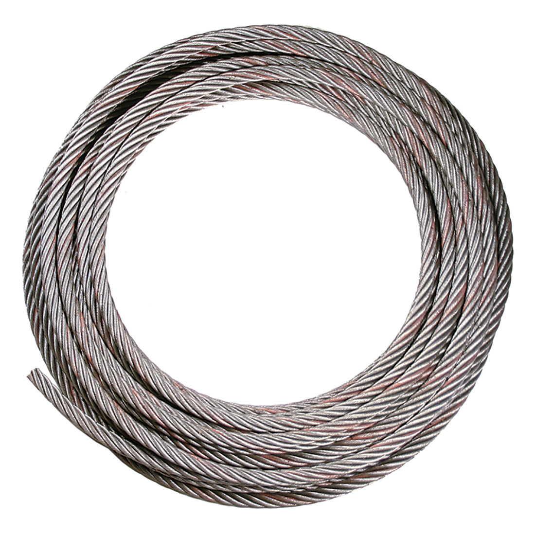 VULCAN Steel-Core Plain End Winch Cable - 3/8 Inch x 50 Foot - PROSeries