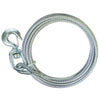 VULCAN Winch Cable - Swivel Hook - Steel Core - 3/8 Inch x 100 Foot - 14,000 Pound Minimum Breaking Strength