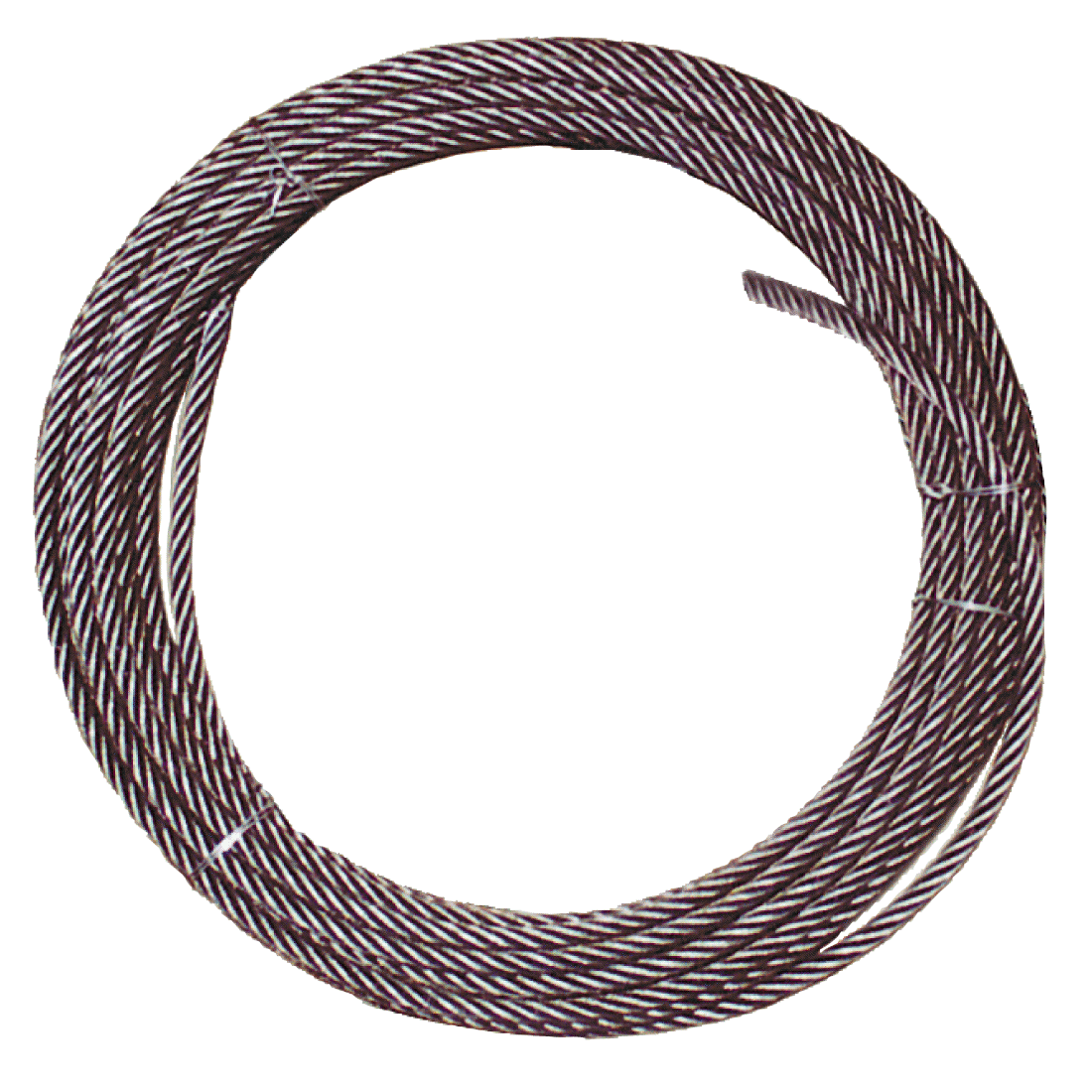 VULCAN Winch Cable - Steel Core - Plain Ends - 3/8 Inch x 50 Foot - 14,000 Pound Minimum Breaking Strength