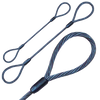 Wire Rope Sling - 3/4 Inch x 6 Foot - 11200 Pounds 8200 Pounds 22000 Pounds