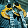 Wire Rope Sling - 3/4 Inch x 6 Foot - 11200 Pounds 8200 Pounds 22000 Pounds