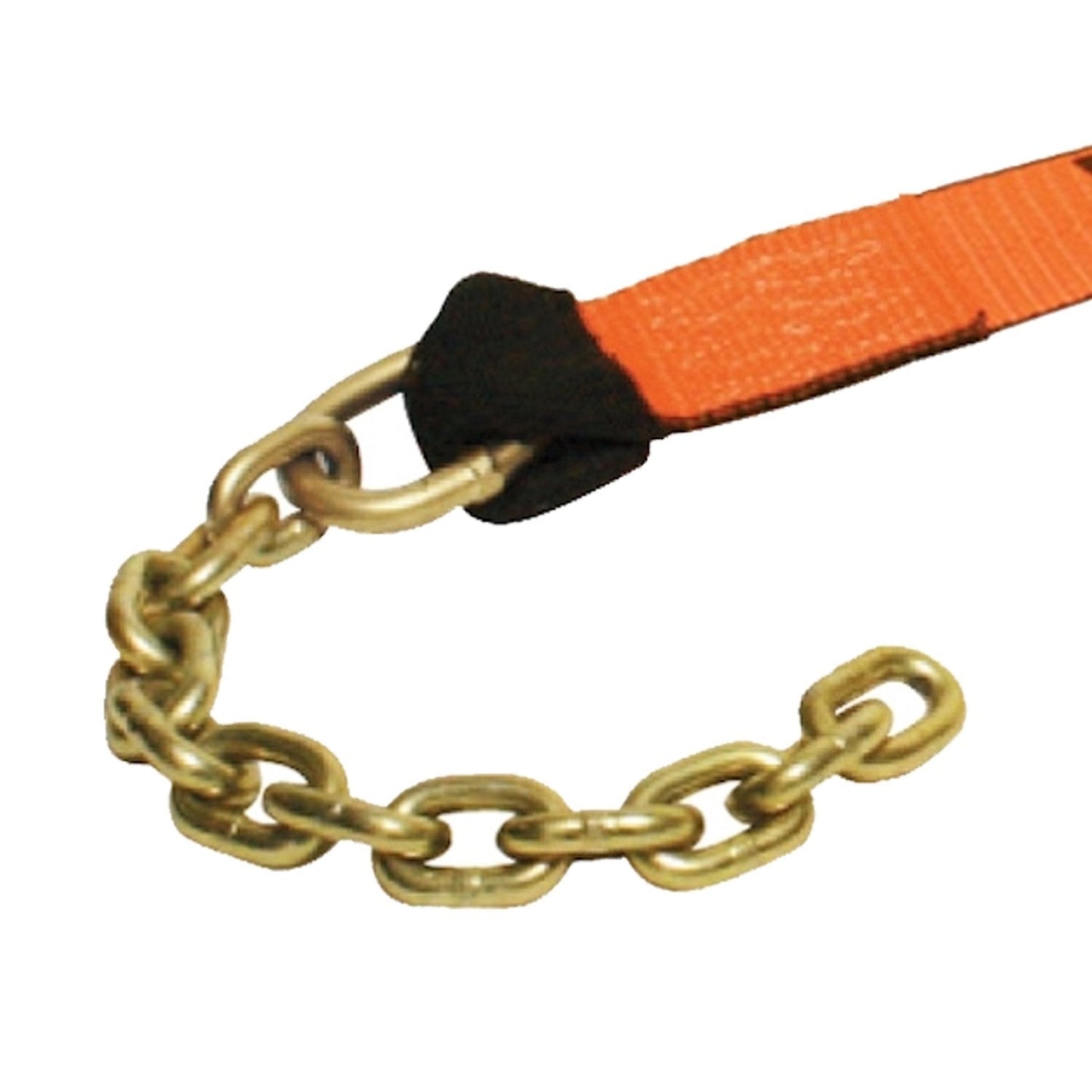 VULCAN Winch Strap with Chain Tail - 2 Inch - PROSeries - 3,300 Pound Safe Working Load