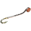 VULCAN Winch Strap with Chain Tail - 2 Inch - Silver Series - 3,300 Pound Safe Working Load
