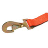 VULCAN Winch Strap with Twisted Snap Hook - 2 Inch x 15 Foot - PROSeries - 3,300 Pound Safe Working Load