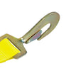 VULCAN Winch Strap with Twisted Snap Hook - 2 Inch x 15 Foot - Classic Yellow - 3,300 Pound Safe Working Load