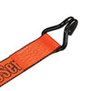 VULCAN Winch Strap with Heavy Wire Hook - 2 Inch x 15 Foot - 4 Pack - PROSeries - 3,300 Pound Safe Working Load