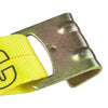 VULCAN Winch Strap with Flat Hook - 3 Inch x 30 Foot - 10 Pack - Classic Yellow - 5,000 Pound Safe Working Load