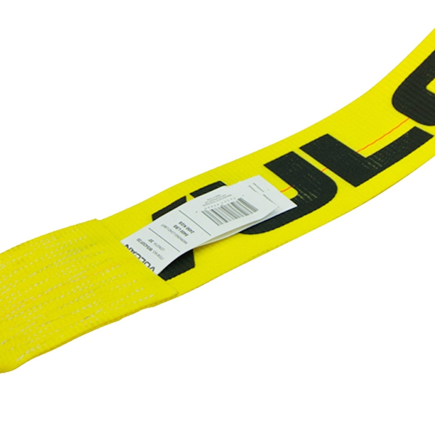 VULCAN Winch Strap with Flat Hook - 4 Inch x 35 Foot - 5,000 Pound Safe Working Load