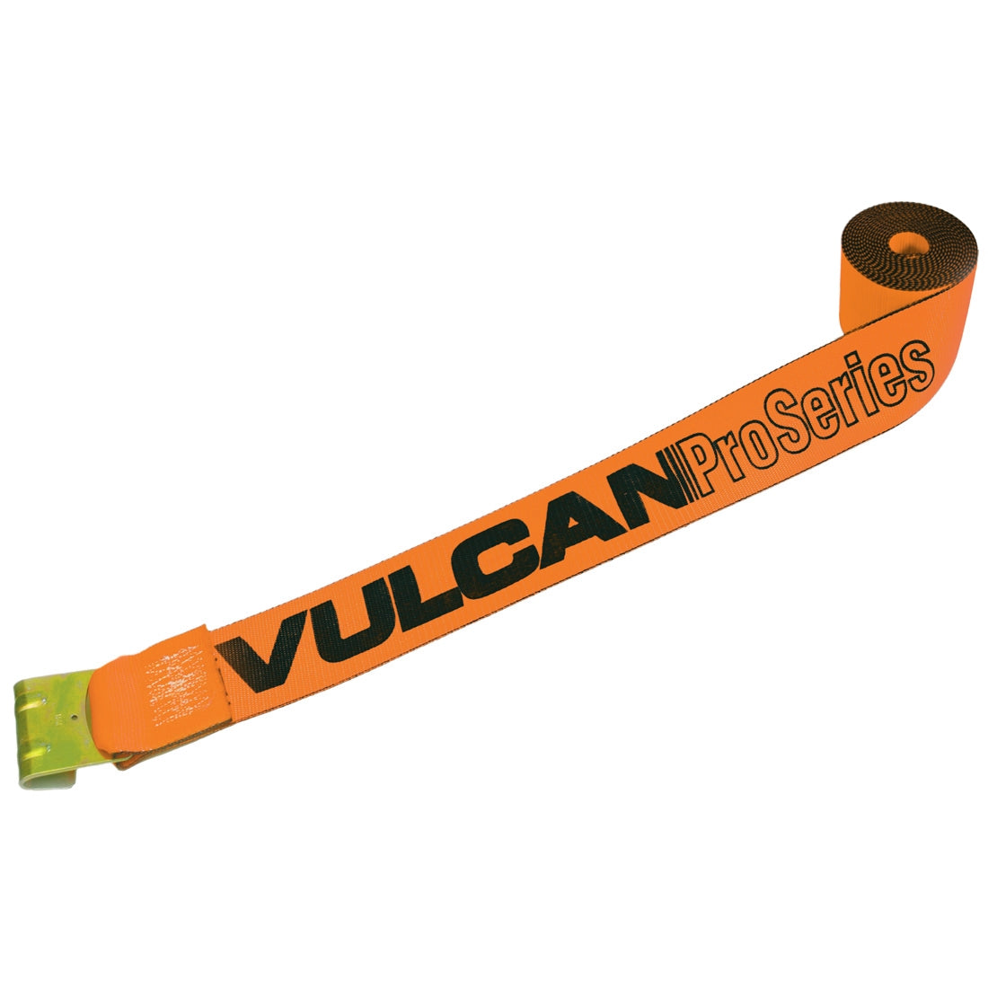 VULCAN Winch Strap with Flat Hook - 4 Inch x 30 Foot - PROSeries - 4 Pack - 5,400 Pound Safe Working Load