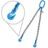 VULCAN Double Chain Slings with Grab Hooks - 1/2 Inch - Grade 120 - 15 Feet