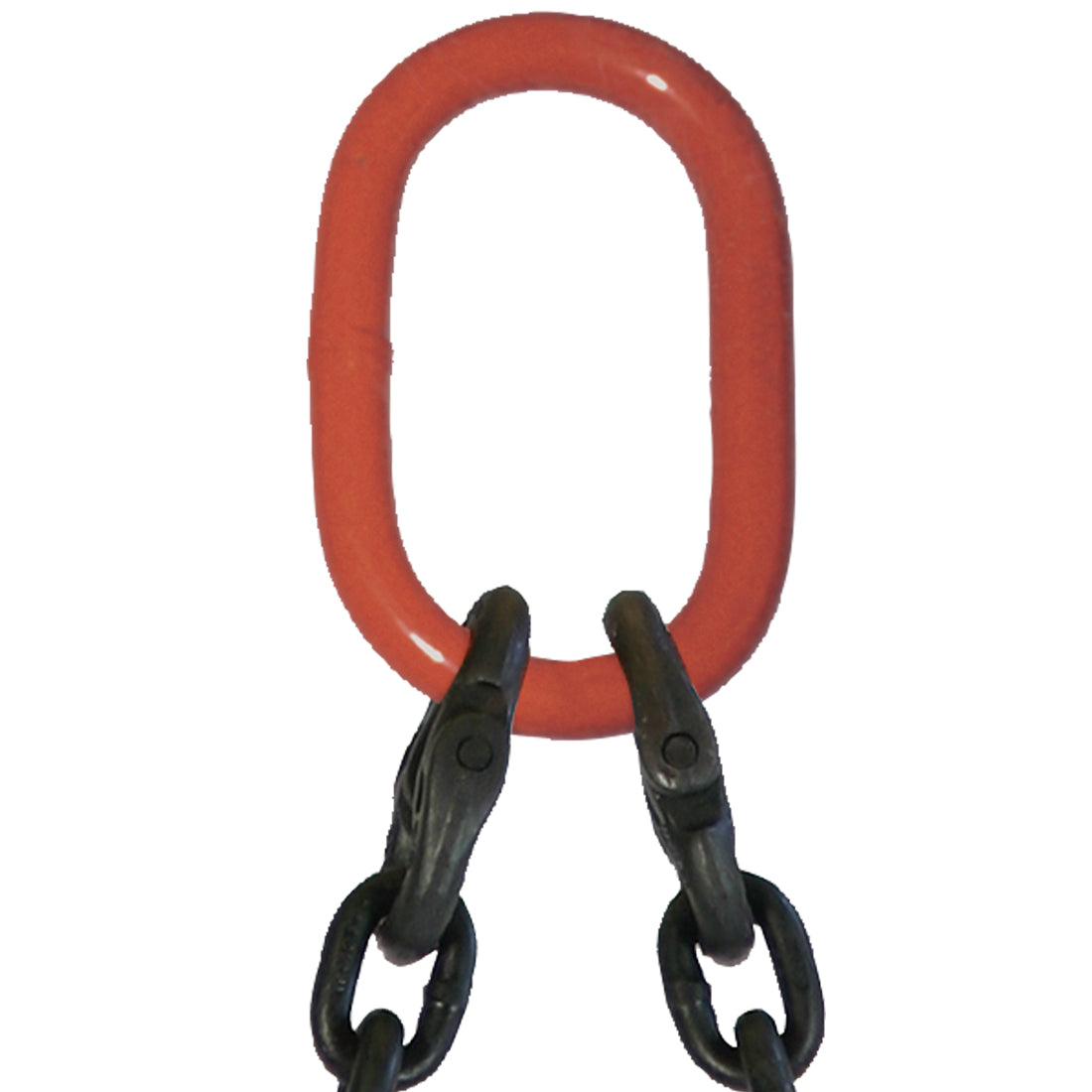 VULCAN Double Leg Mechanical Lifting Sling with Sling Hooks - 9/32 Inch - Grade 80 - 5 Feet