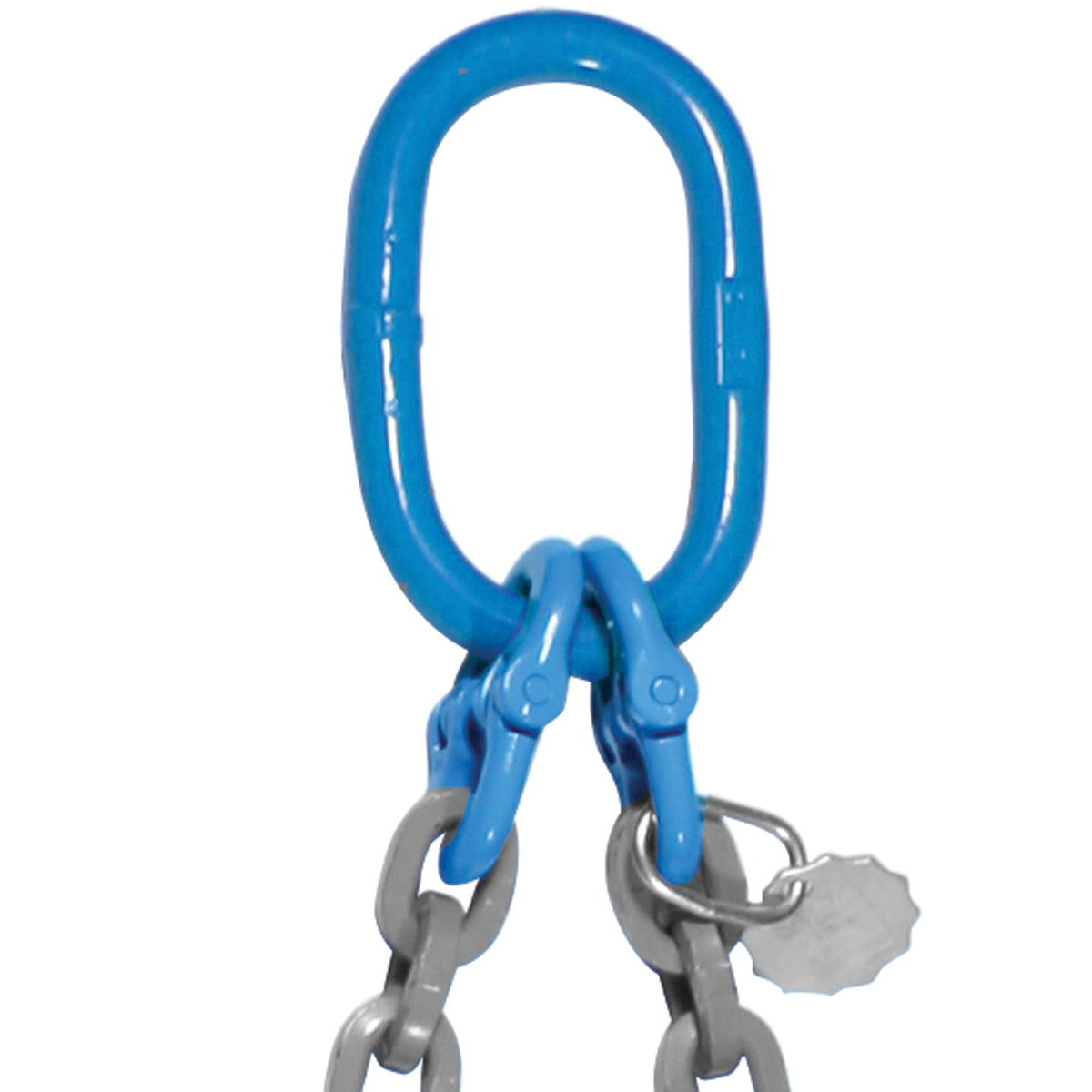 VULCAN Double Chain Slings with Sling Hooks - 9/32 Inch - Grade 120 - 5 Feet