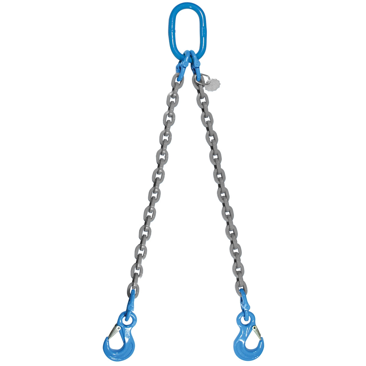 VULCAN Double Chain Slings with Sling Hooks - 3/8 Inch - Grade 120 - 5 Feet
