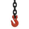VULCAN Single Leg Mechanical Lifting Sling with Grab Hook - 3/8 Inch - Grade 80 - 5 Feet