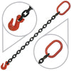 VULCAN Single Leg Mechanical Lifting Sling with Grab Hook - 3/8 Inch - Grade 80 - 10 Feet