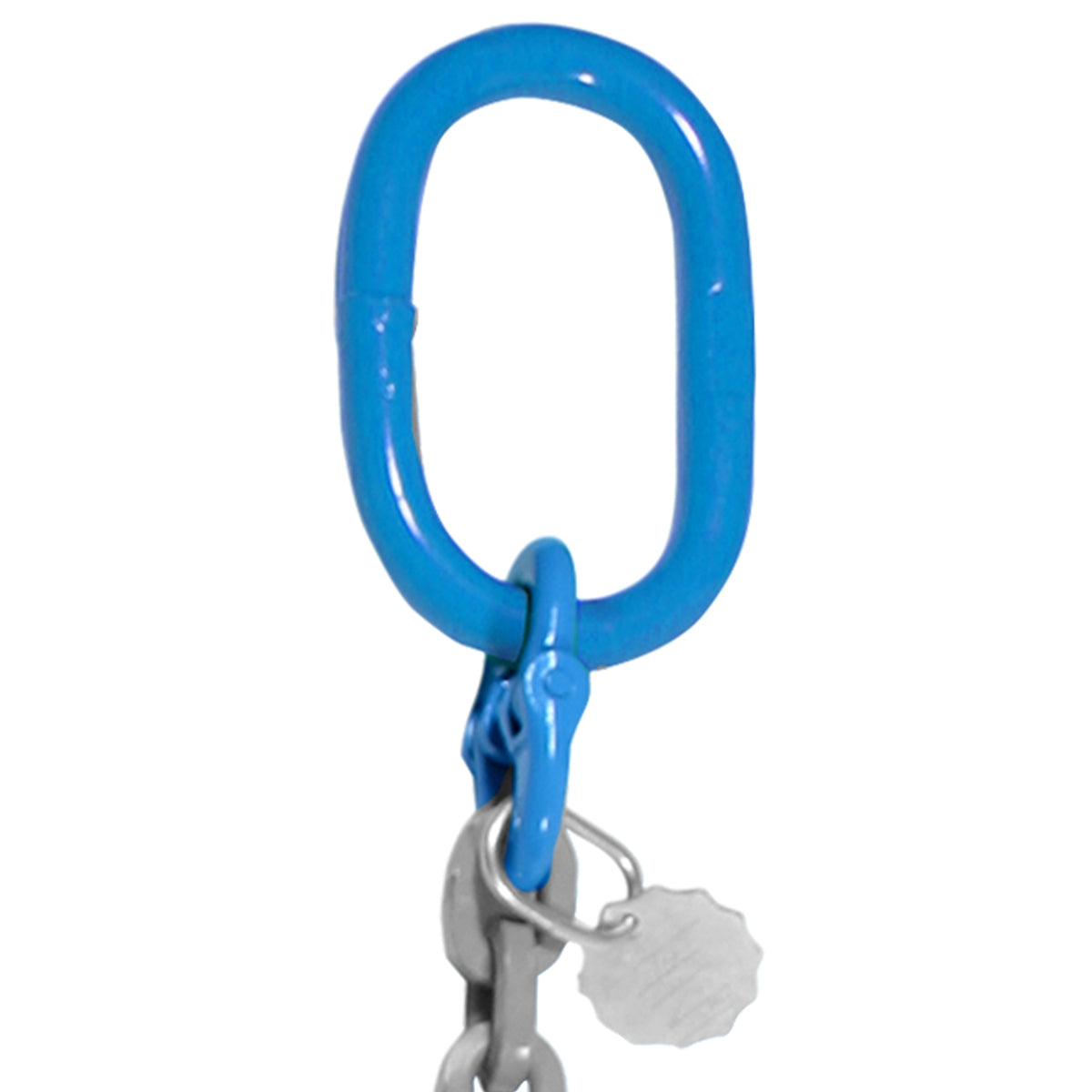 VULCAN Single Chain Slings with Grab Hooks - 1/2 Inch - Grade 120 - 15 Feet