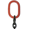 VULCAN Single Leg Mechanical Lifting Sling with Sling Hook - 3/8 Inch - Grade 80 - 20 Feet