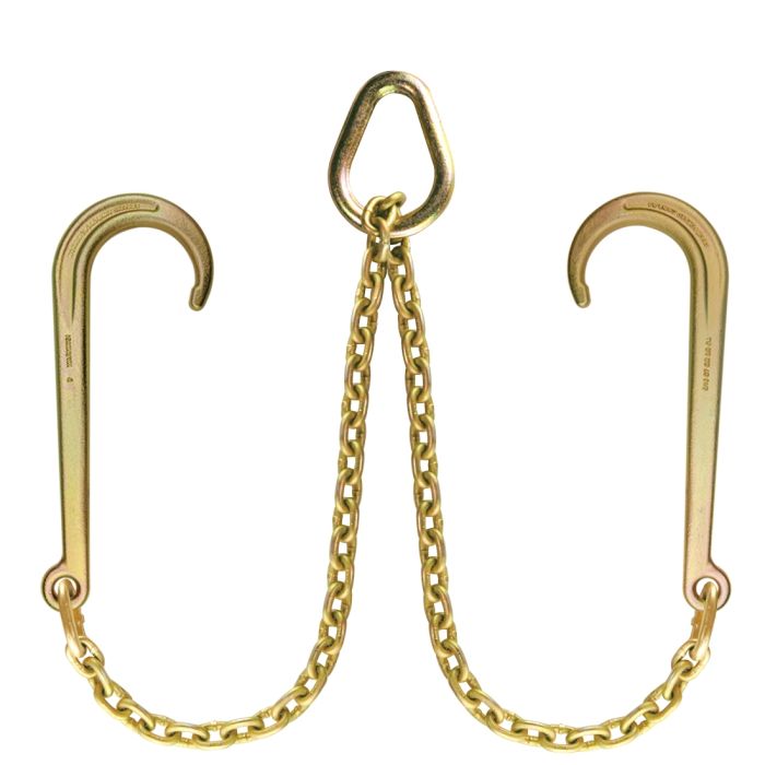 Galvanized G70 Truck Tow Chain with Double J Hooks