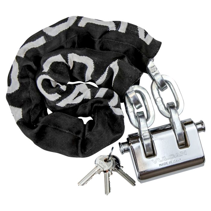 VULCAN Security Chain and Lock Kit - Premium Case-Hardened - 3/8